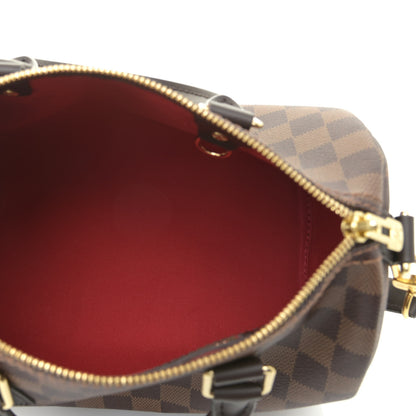 Louis Vuitton Damier Ebene Speedy Bandouliere 25 7 of 8