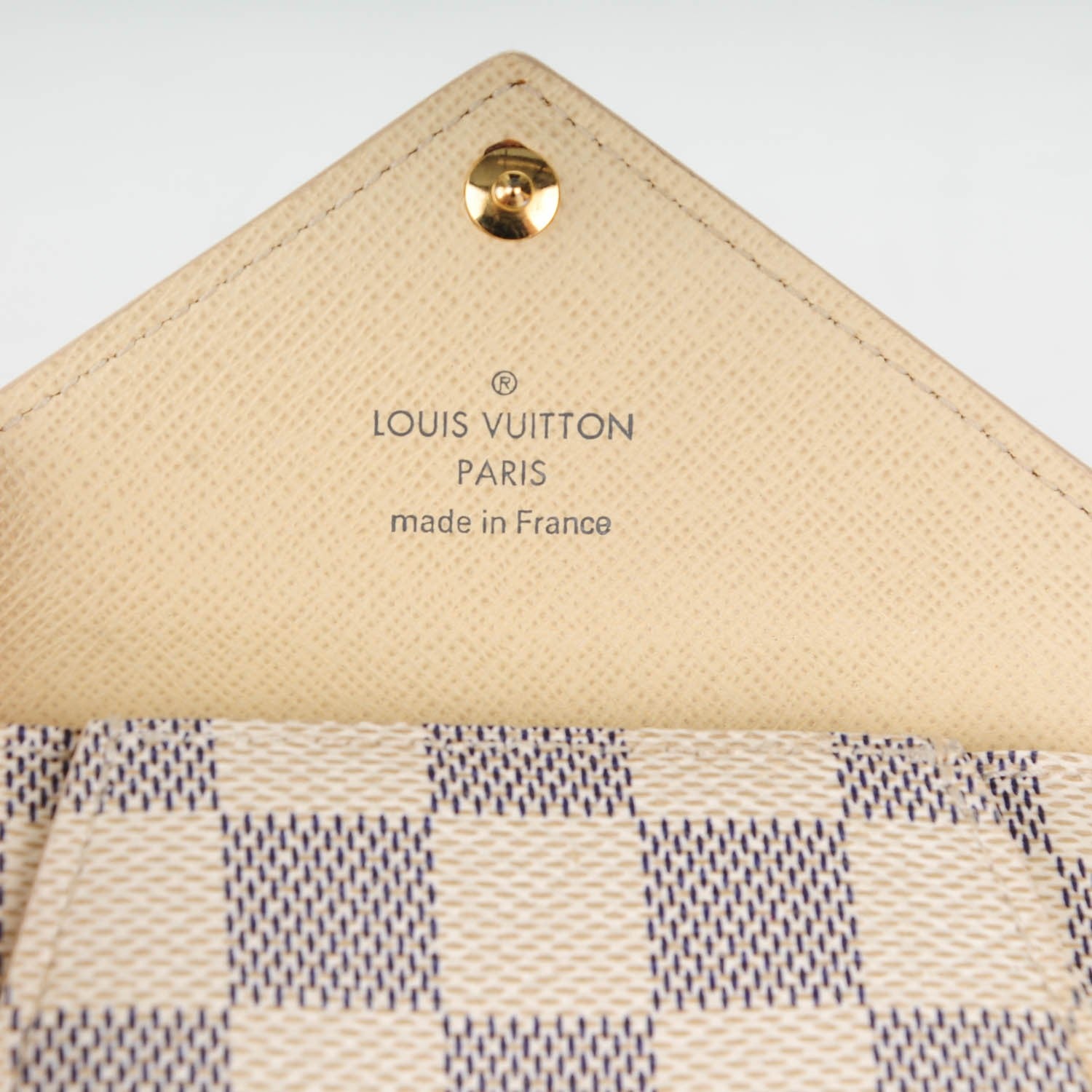 Louis Vuitton Damier Azur Compact Origami Wallet 6 of 7