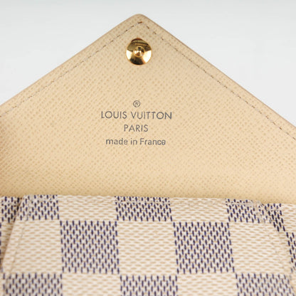 Louis Vuitton Damier Azur Compact Origami Wallet 6 of 7