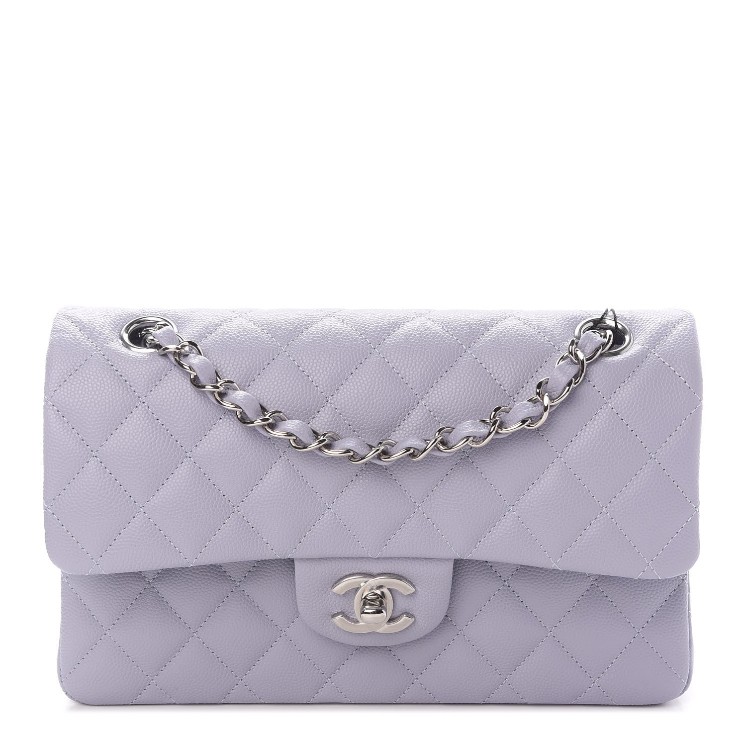 Chanel Caviar Quilted Small Double Flap Light Purple 1 of 10