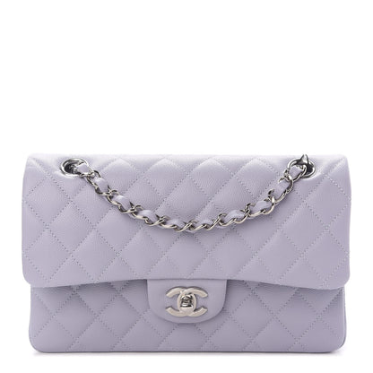 Chanel Caviar Quilted Small Double Flap Light Purple 1 of 10