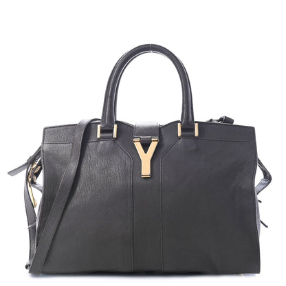 Saint Laurent Sheepskin Small Cabas ChYc Grey 1 of 10