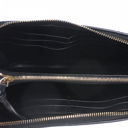 Bottega Veneta Nappa Intrecciato Zip Around Wallet Black 5 of 7