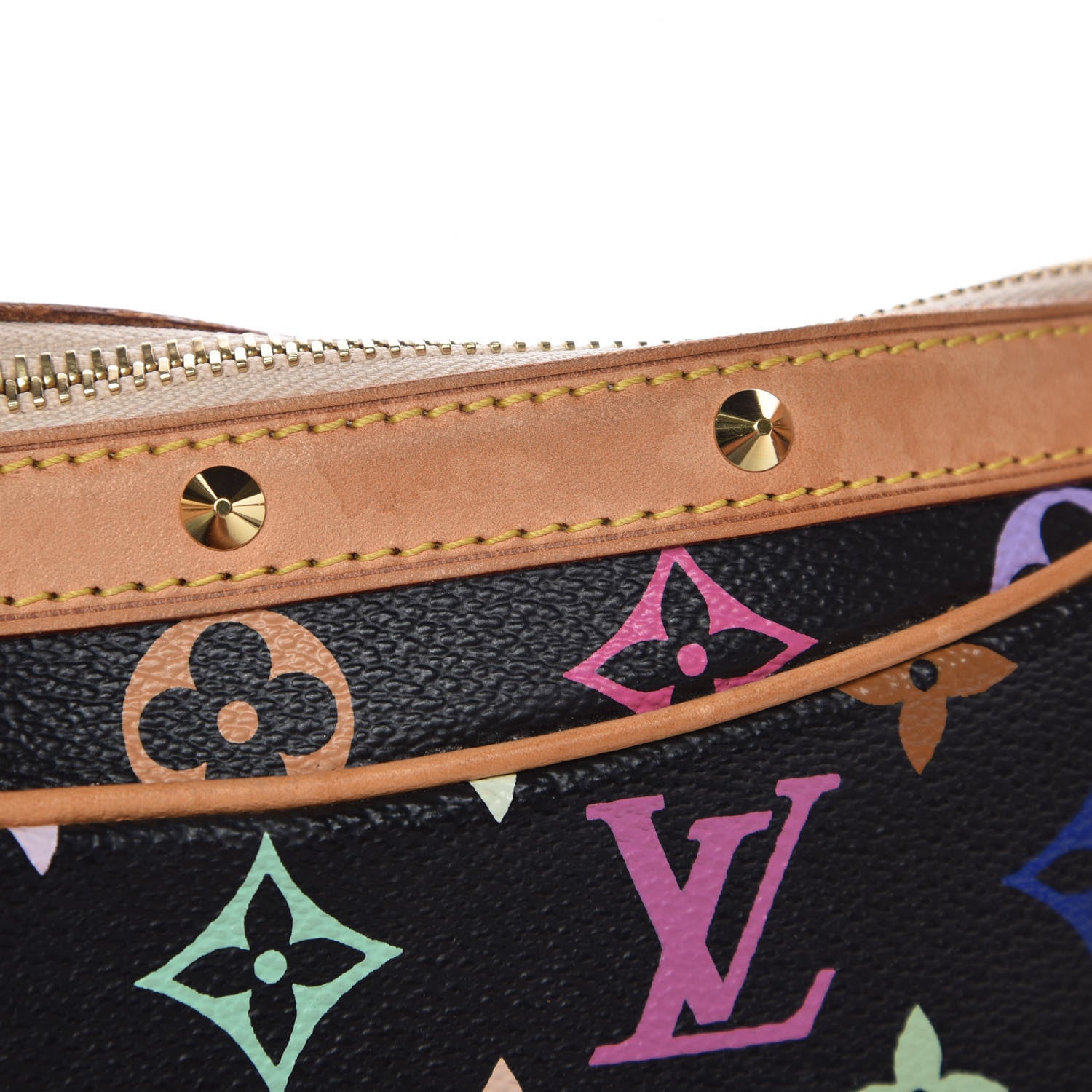 Louis Vuitton Monogram Multicolor Boulogne Black 8 of 16