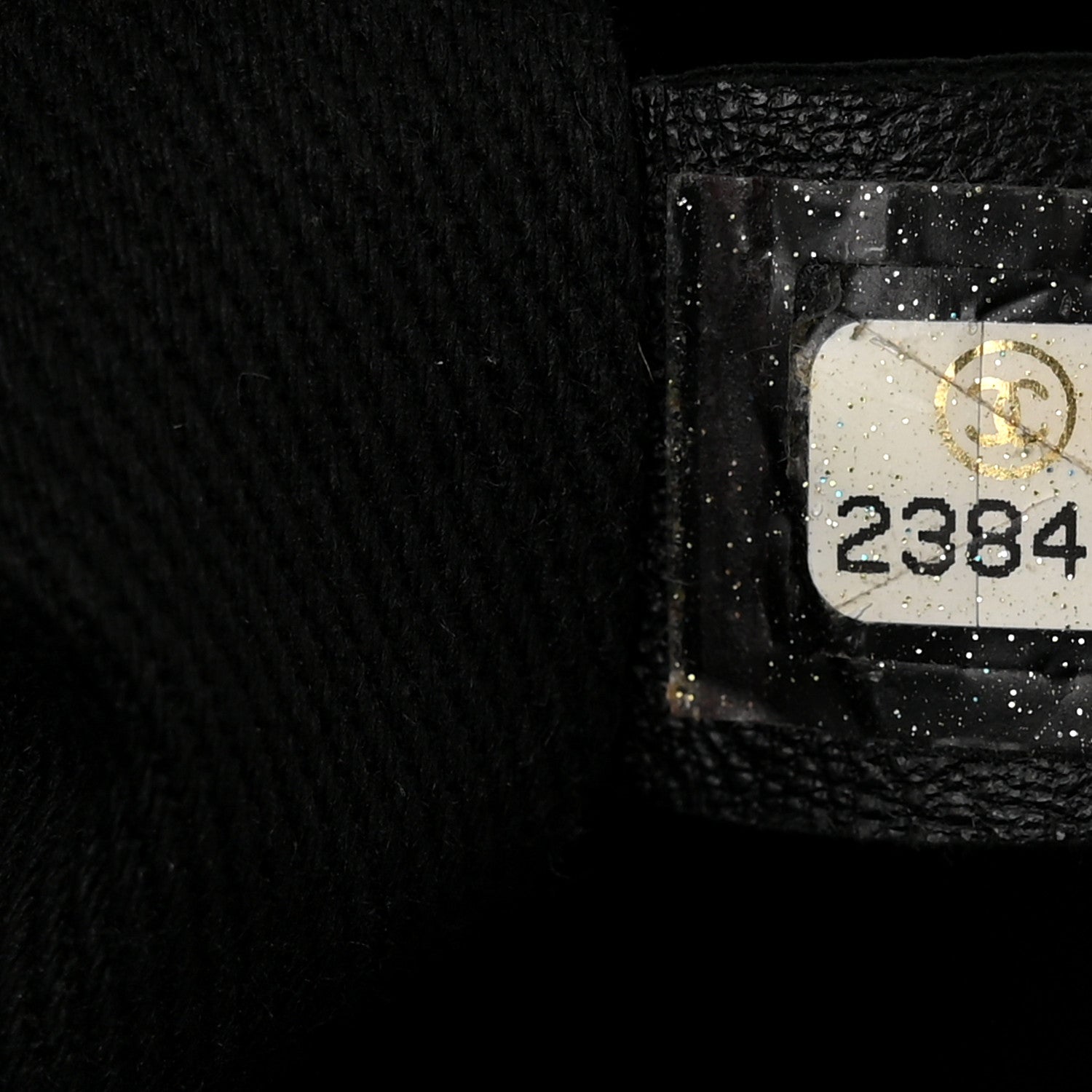 Chanel Canvas Chevron Cuba Patchwork Shopper Tote Black 7 of 10