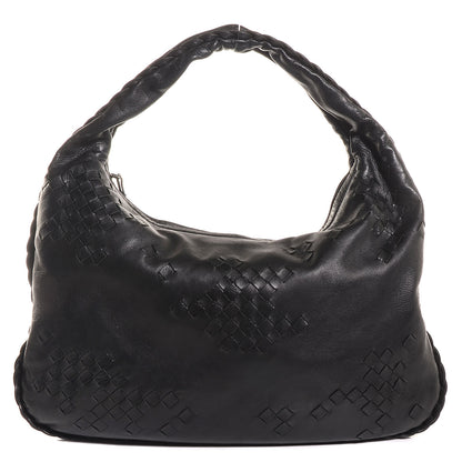 Bottega Veneta Nappa Intrecciato Patchwork Medium Hobo Black 1 of 8