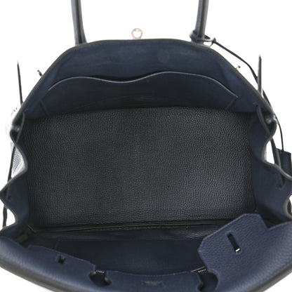 Hermes Togo Birkin 30 Bleu Nuit 5 of 13