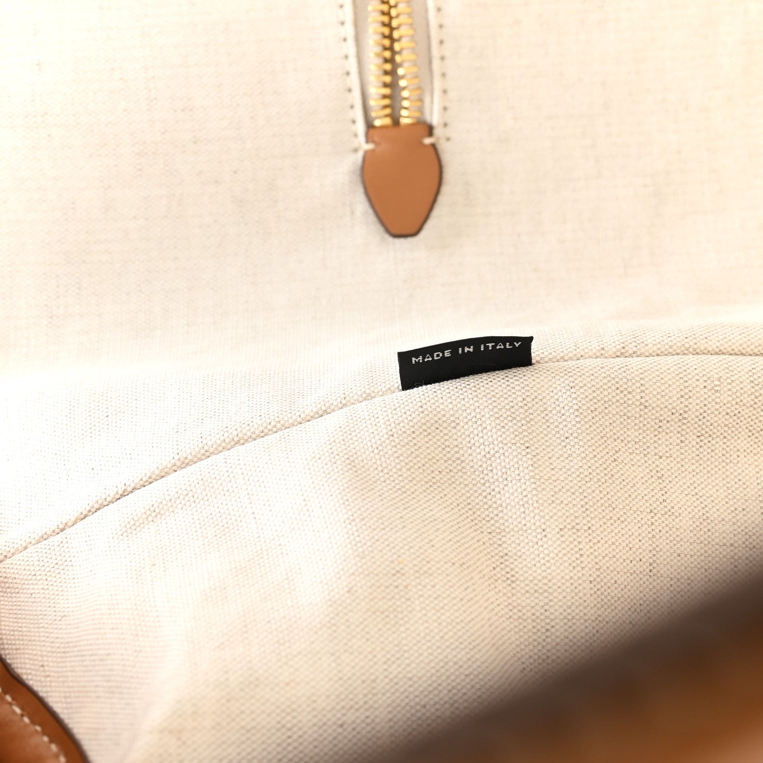 Miu Miu Nappa Large Ivy Tote Bag Cognac 7 of 11