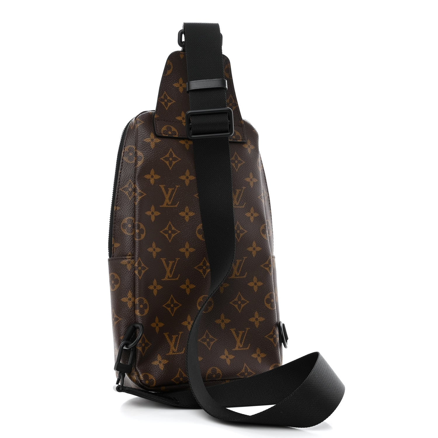 Louis Vuitton Monogram Macassar Avenue Sling Bag 3 of 9