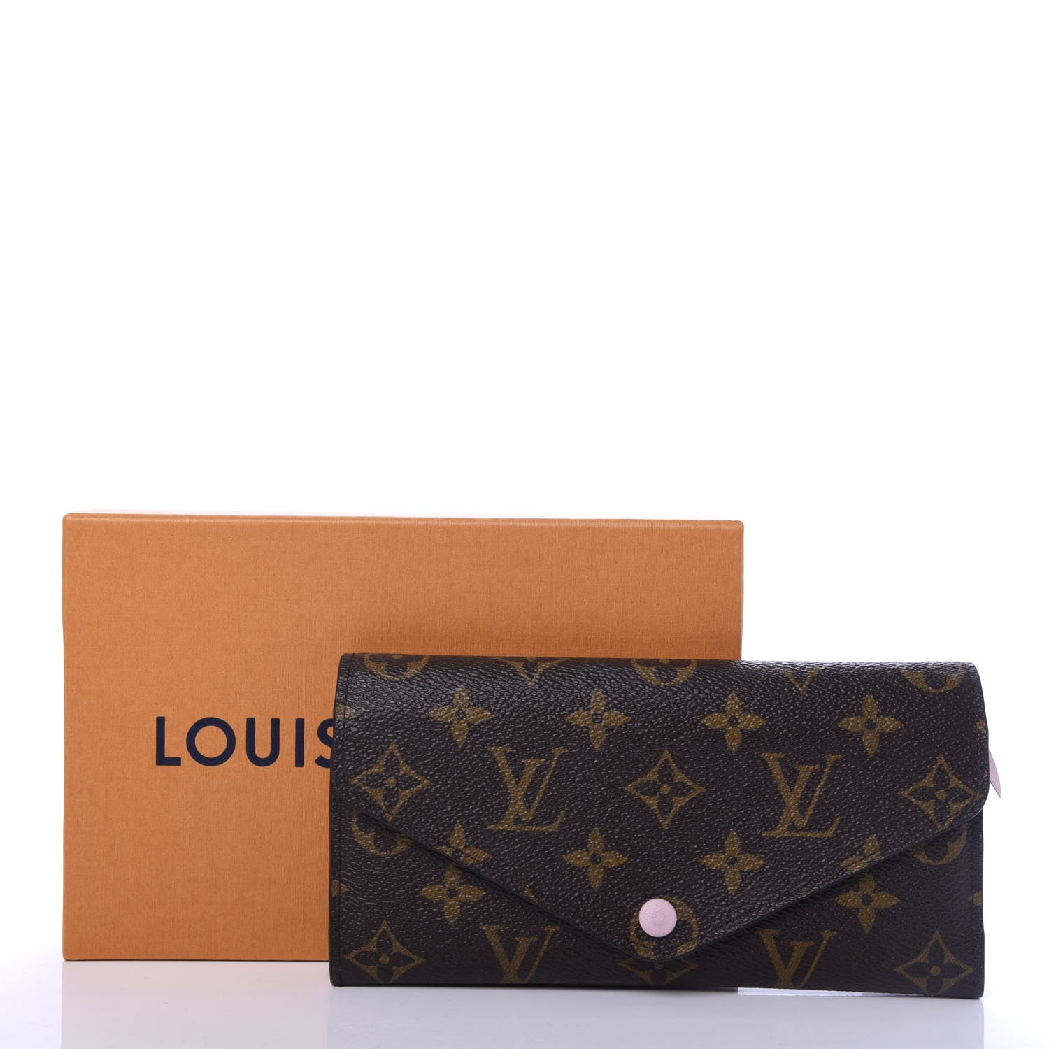 Louis Vuitton Monogram Josephine Wallet Rose Ballerine 8 of 8