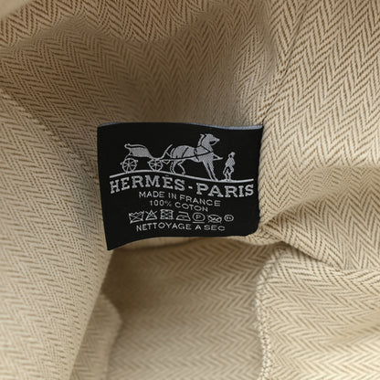 Hermes Canvas Large Bride-A-Brac Pouch Natural 6 of 6