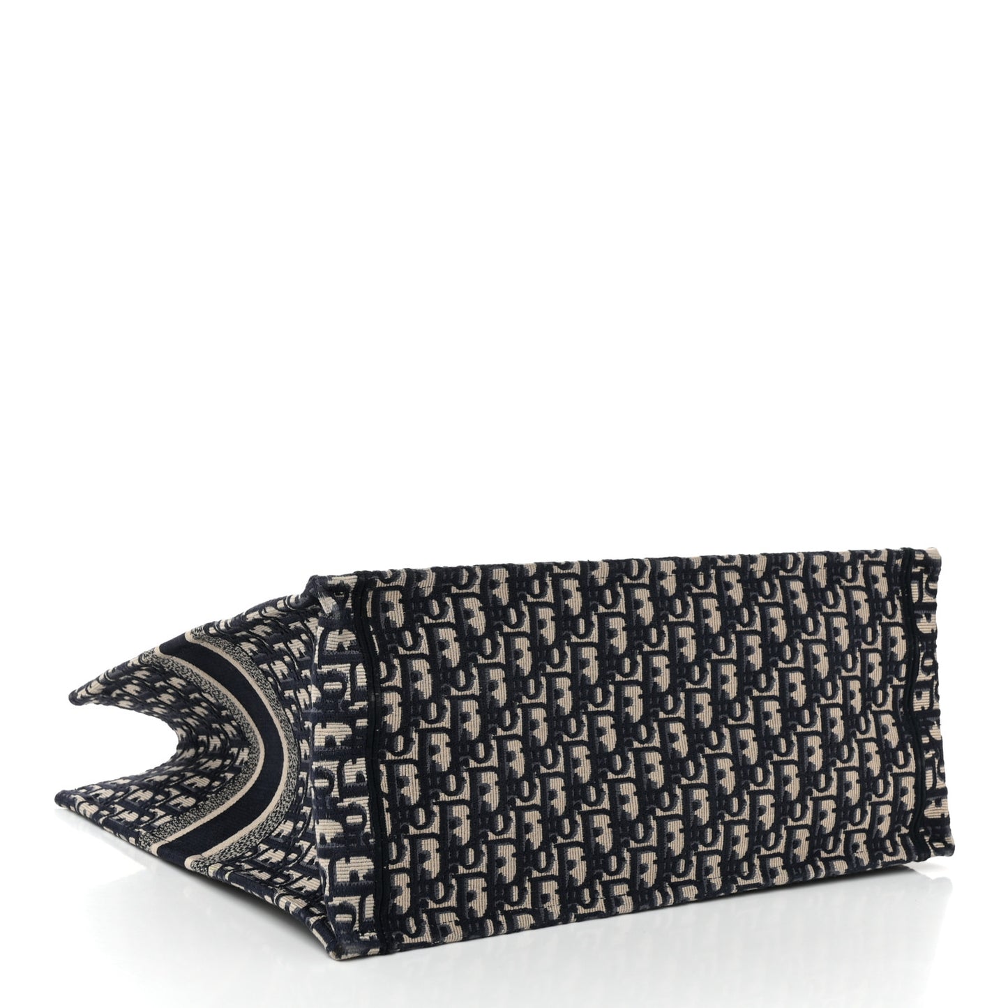 Oblique Large Book Tote Blue Multicolor