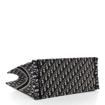 Christian Dior Oblique Large Book Tote Blue Multicolor 4 of 10