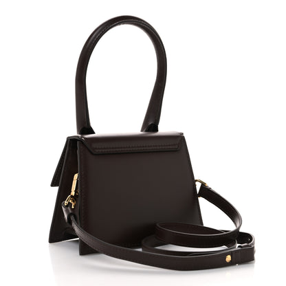 Jacquemus Smooth Calfskin Le Chiquito Moyen Dark Brown 3 of 10