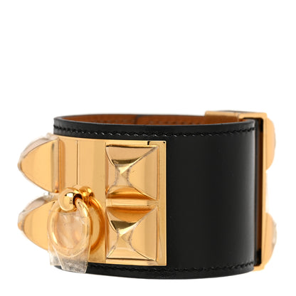 Hermes Chamonix Collier de Chien CDC Bracelet T1 Black 1 of 5