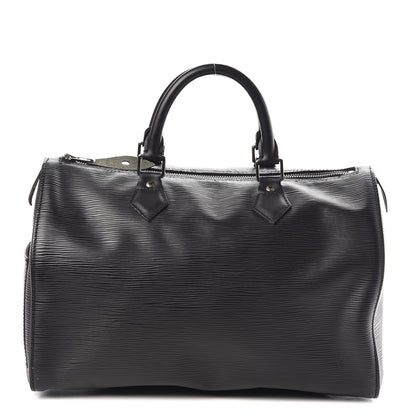 Louis Vuitton Epi Speedy 30 Black 1 of 11