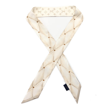 Louis Vuitton Silk Monogram Malletage BB Bandeau Ivoire 1 of 3