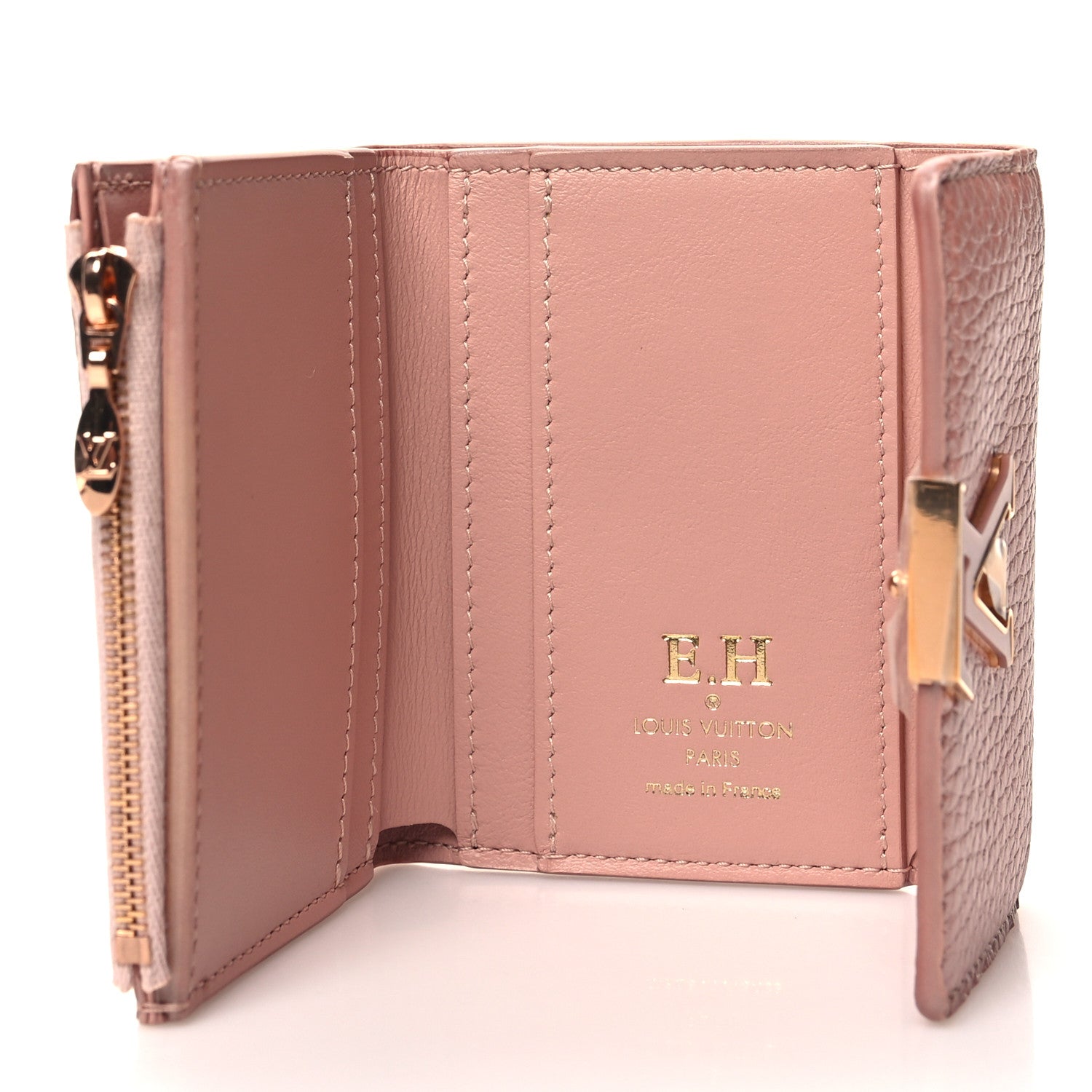 Louis Vuitton Taurillon Capucines XS Wallet Rose 5 of 7