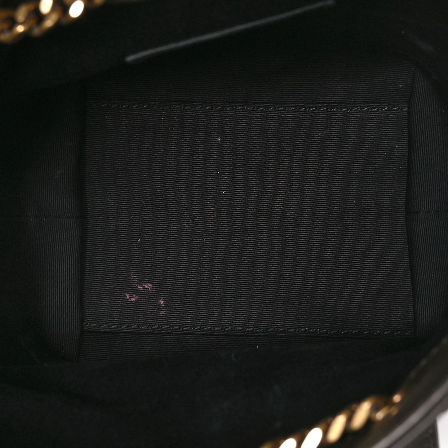 Lambskin Matelasse Monogram Joe Nano Bucket Bag Light Musk