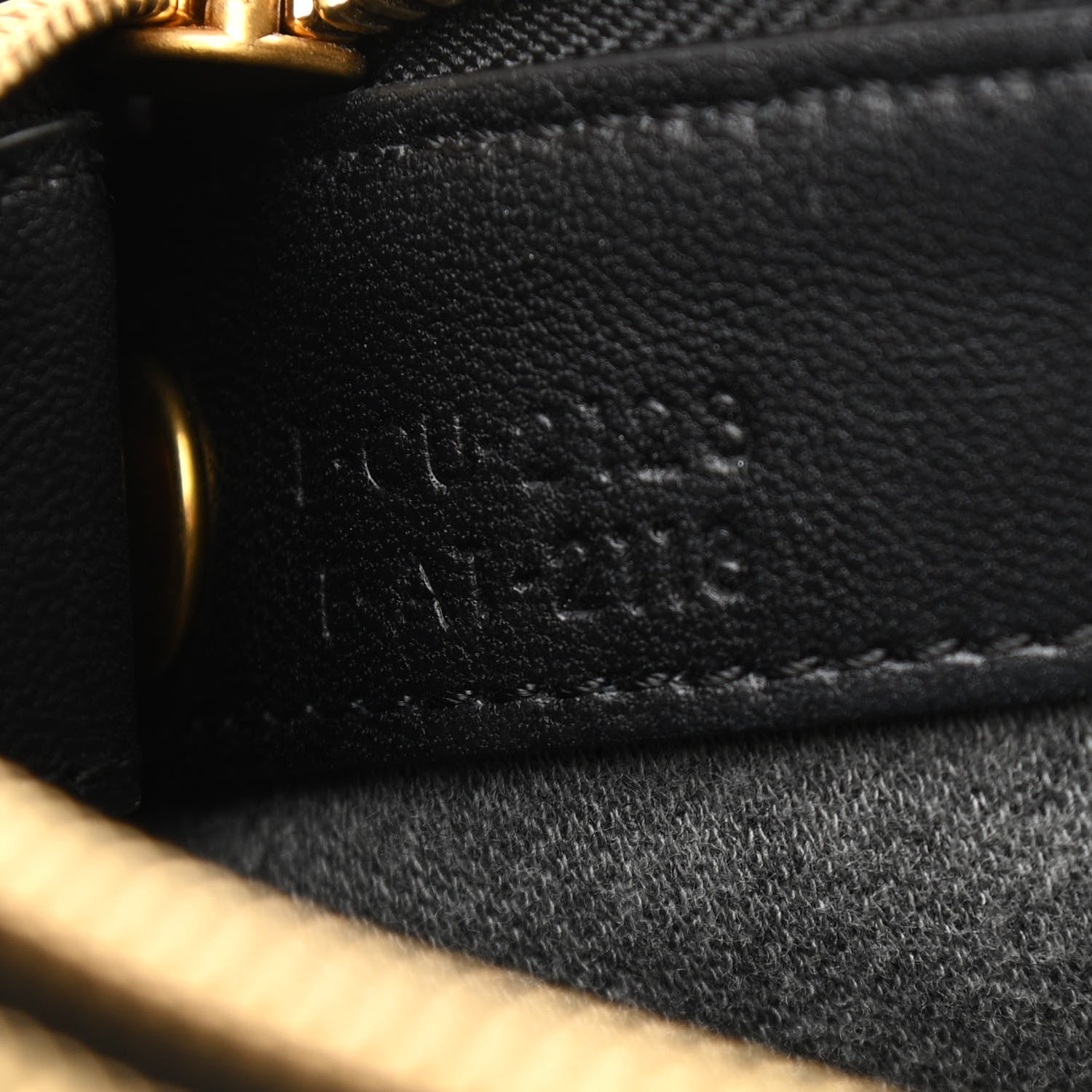 Celine Lambskin Large Trio Crossbody Bag Black 10 of 16