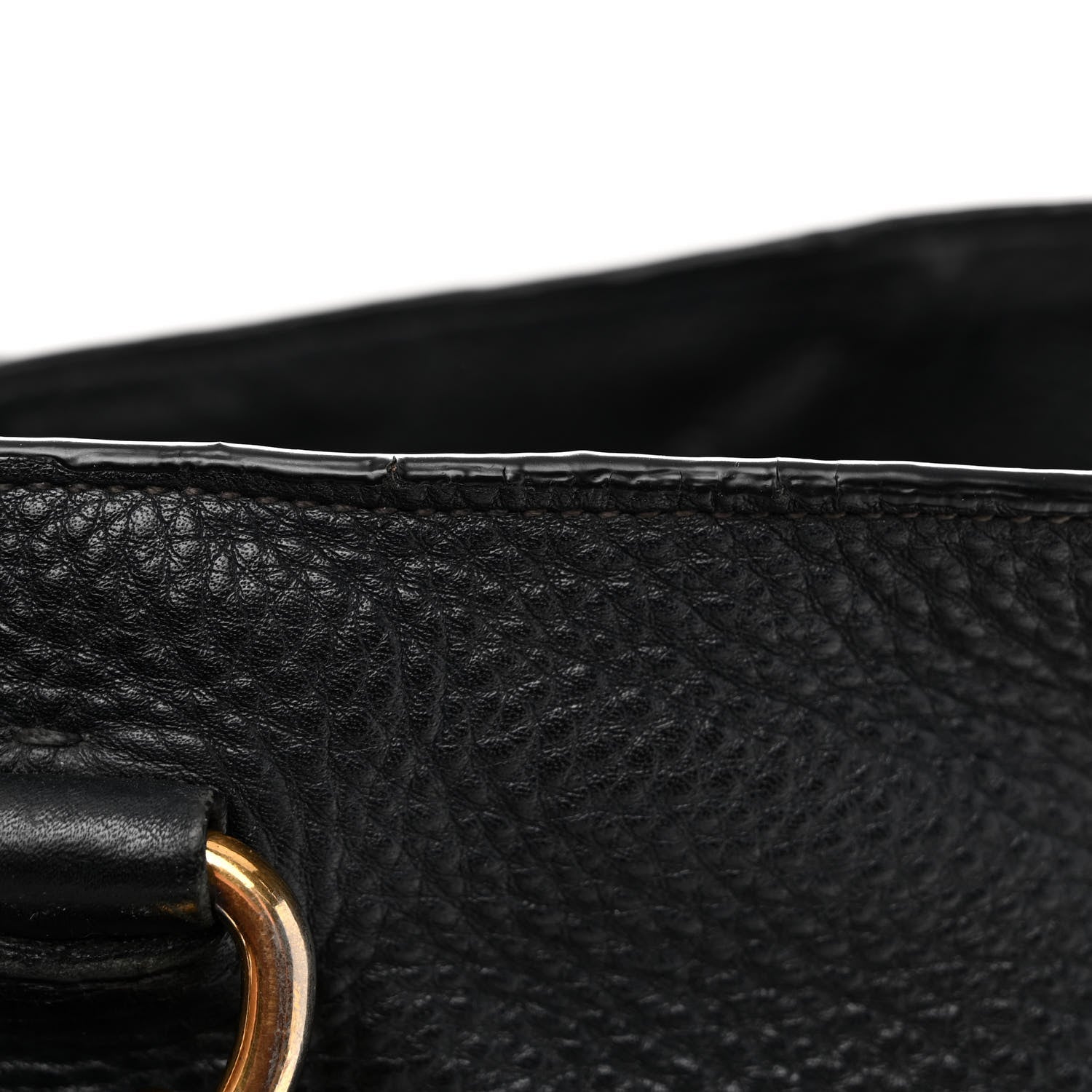 Prada Vitello Phenix Satchel Black 11 of 11