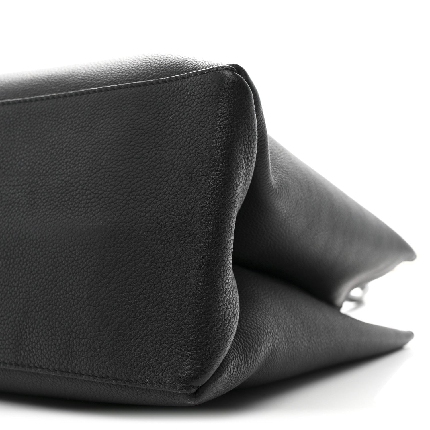Louis Vuitton Grained Calfskin Lockme Shopper Black 10 of 10