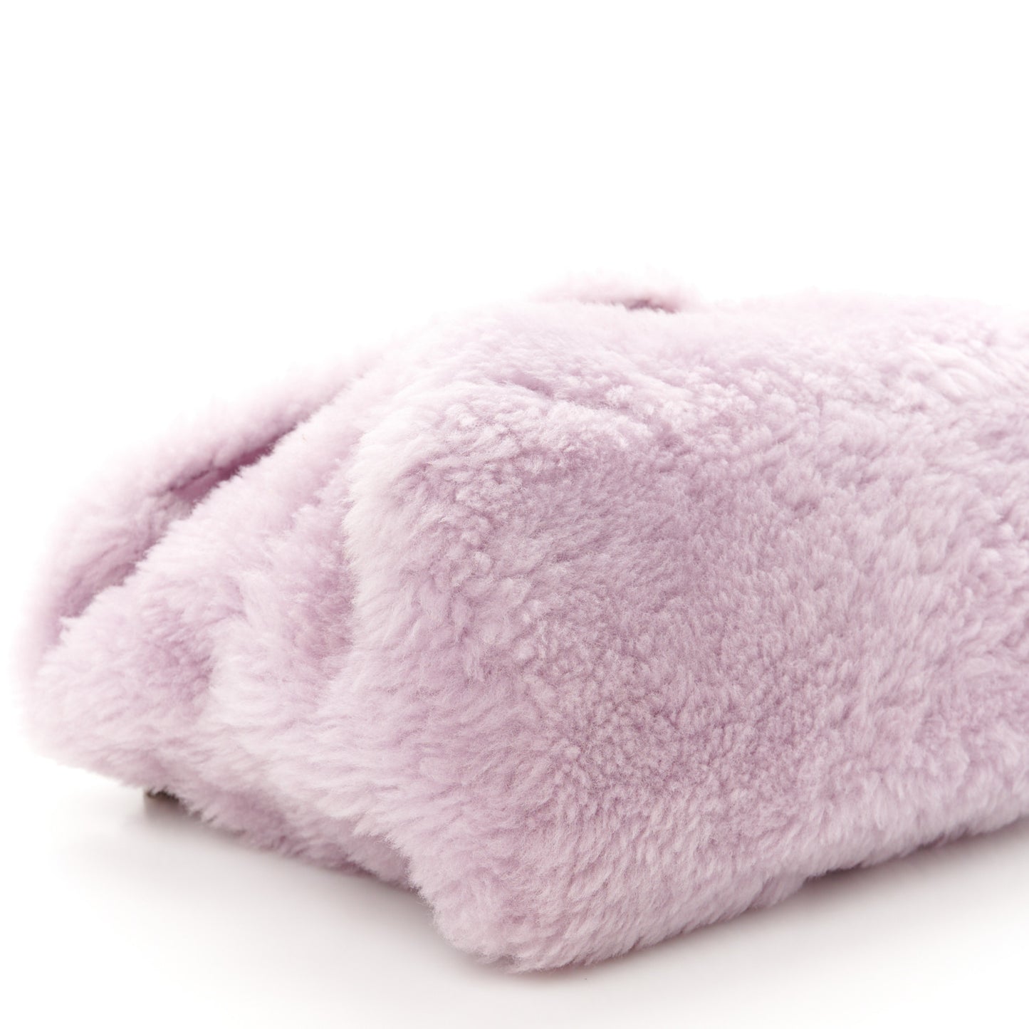 Merino Shearling Lambskin Quilted Small Loulou Puffer Monogram Chain Satchel Glycine