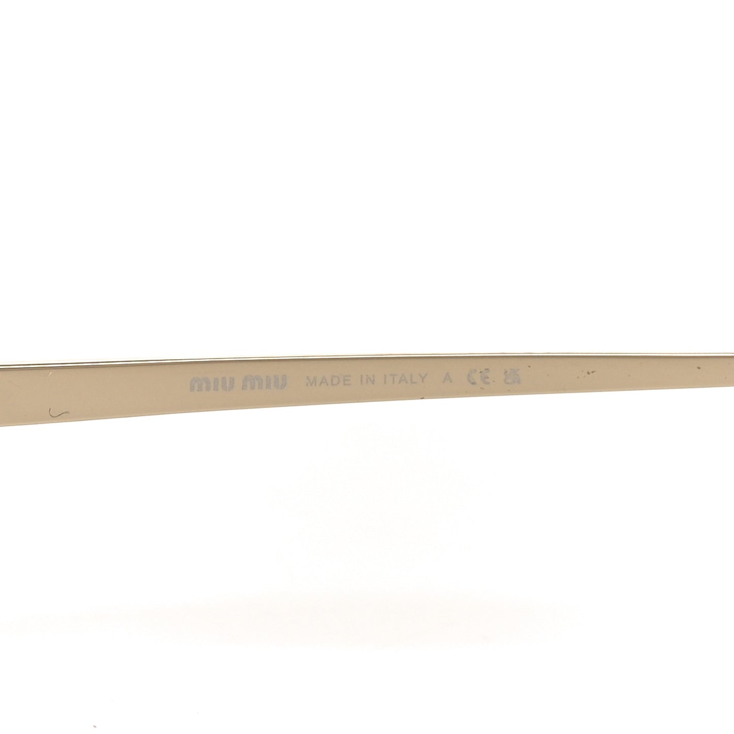 Metal Logo Sunglasses SMU54Z Brown