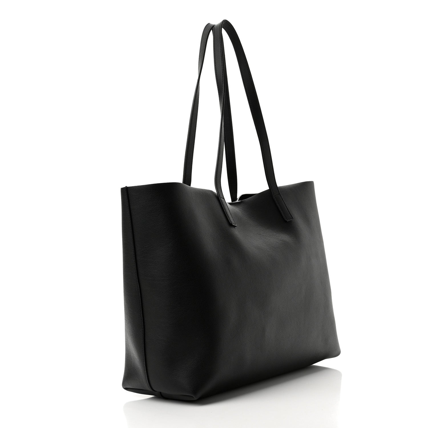 Saint Laurent Calfskin Large Shopping Tote Black 4 of 11