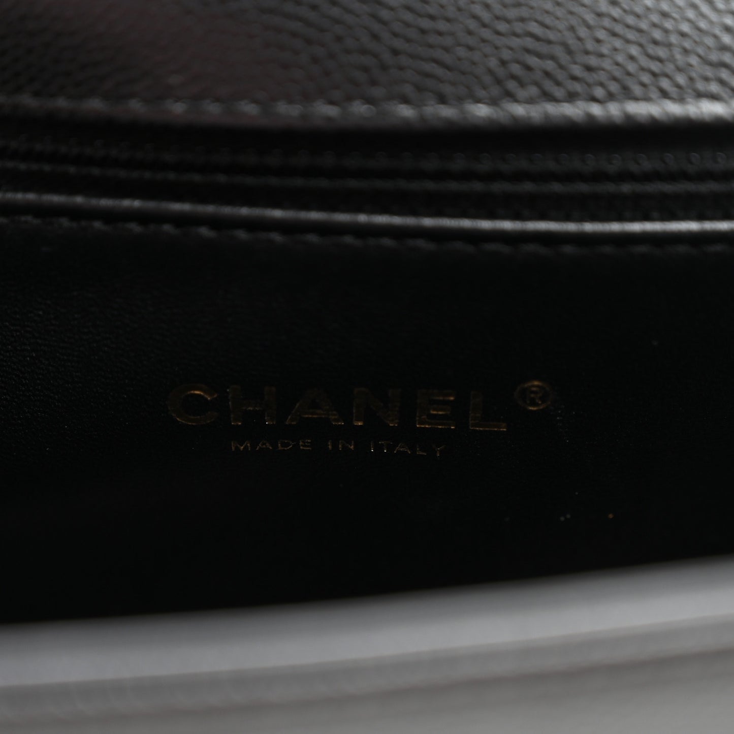 Lambskin Quilted New Medium Boy Flap Black
