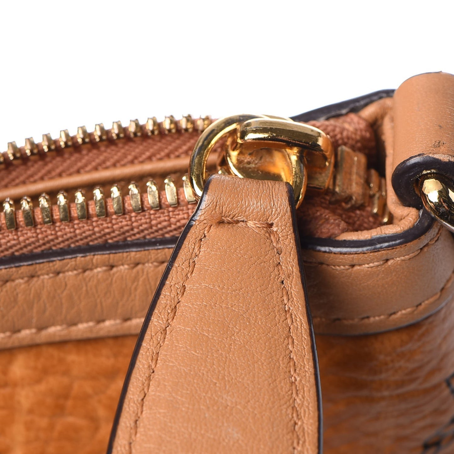 Visetos Medium Essentials Shopper Tote Cognac