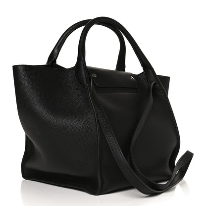Celine Supple Grained Calfskin Small Long Strap Big Bag Black 3 of 13
