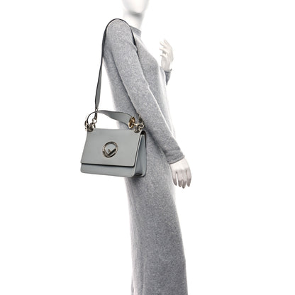 Fendi Vitello Century Opaco F is Fendi Kan I Shoulder Bag Grigio Perla 2 of 9