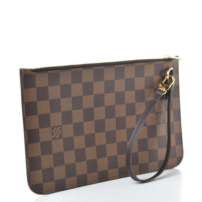Louis Vuitton Damier Ebene Neverfull MM GM Pochette 3 of 8