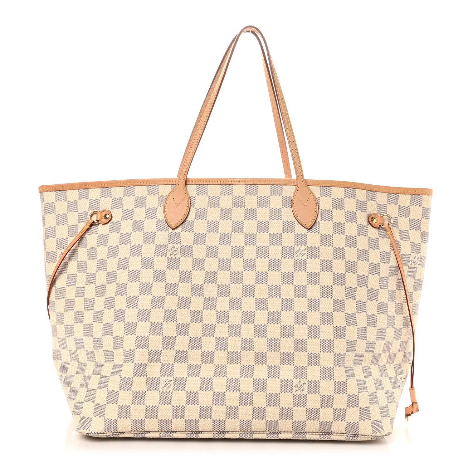 Louis Vuitton Damier Azur Neo Neverfull GM Rose Ballerine 1 of 10