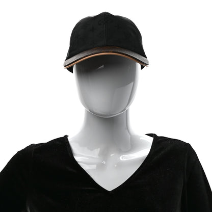 Louis Vuitton Polyester Silk Monogram LV Get Ready Cap M Black 2 of 9