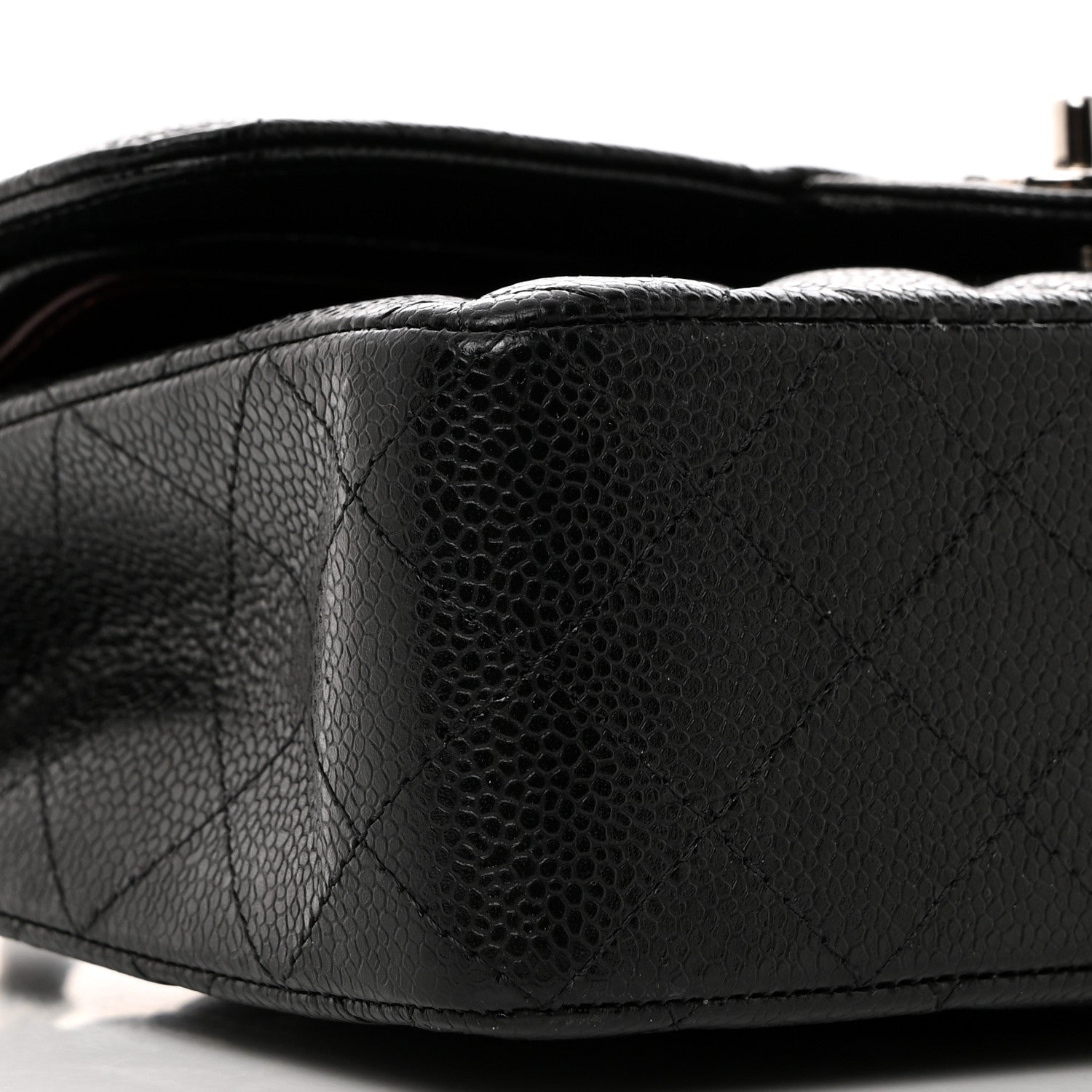 Chanel Caviar Quilted Small Double Flap Black 9 of 10