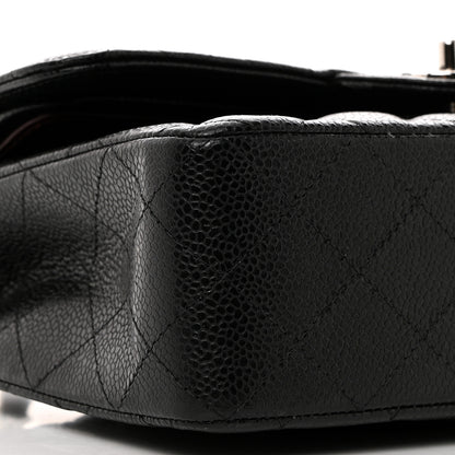 Chanel Caviar Quilted Small Double Flap Black 9 of 10