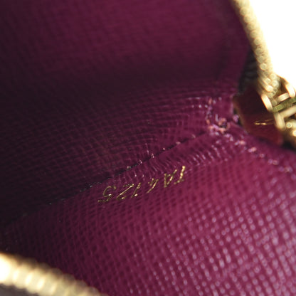 Louis Vuitton Monogram Totem Round Coin Purse Magenta 7 of 7