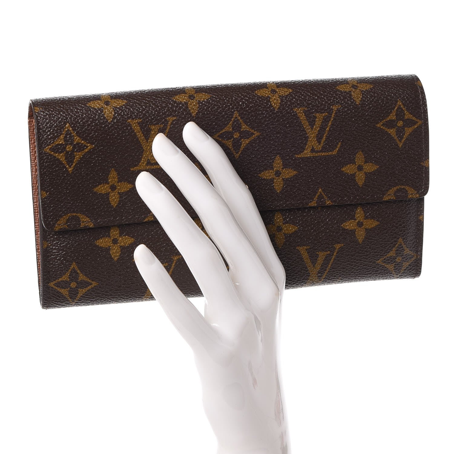 Louis Vuitton Monogram Sarah Wallet 2 of 7