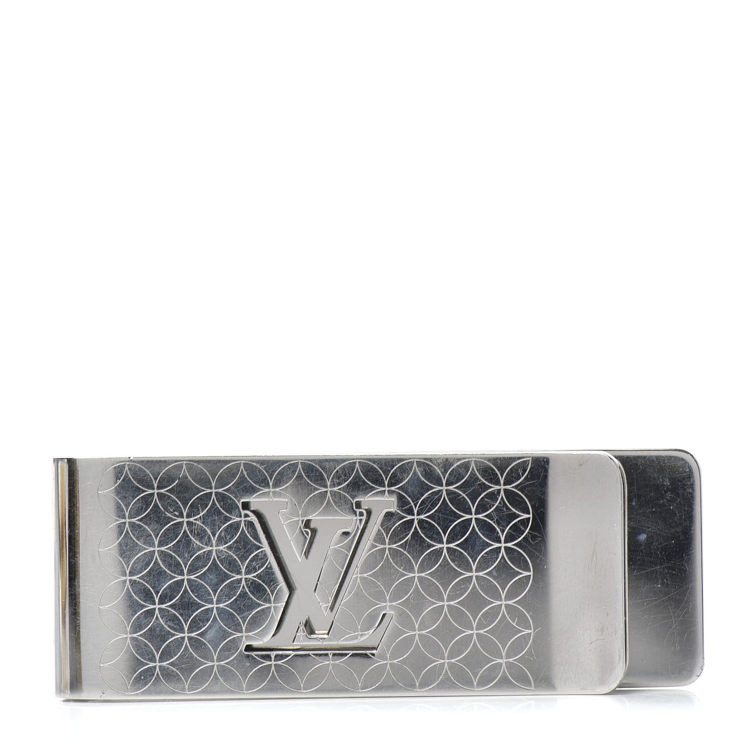 Metal Champs Elysees Money Clip Silver