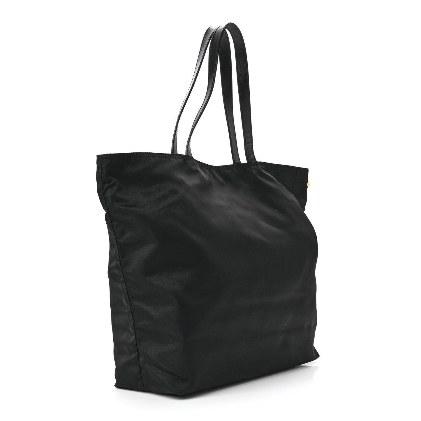 Tessuto Nylon Teddy Bear Tote Black