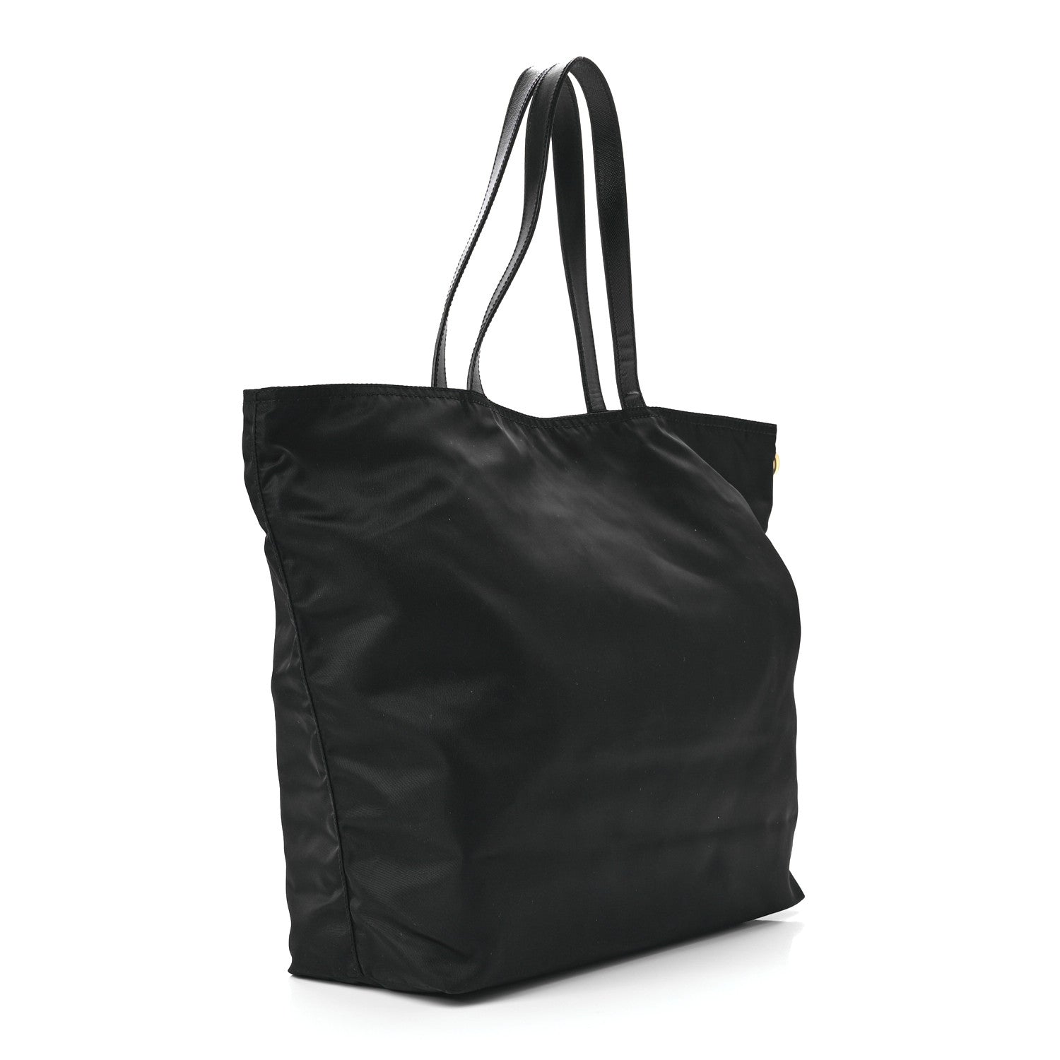 Prada Tessuto Nylon Teddy Bear Tote Black 2 of 12