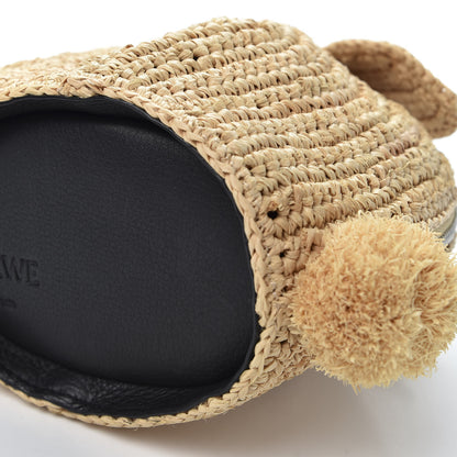 Loewe Raffia Mini Bunny Crossbody Bag Natural Tan 6 of 8