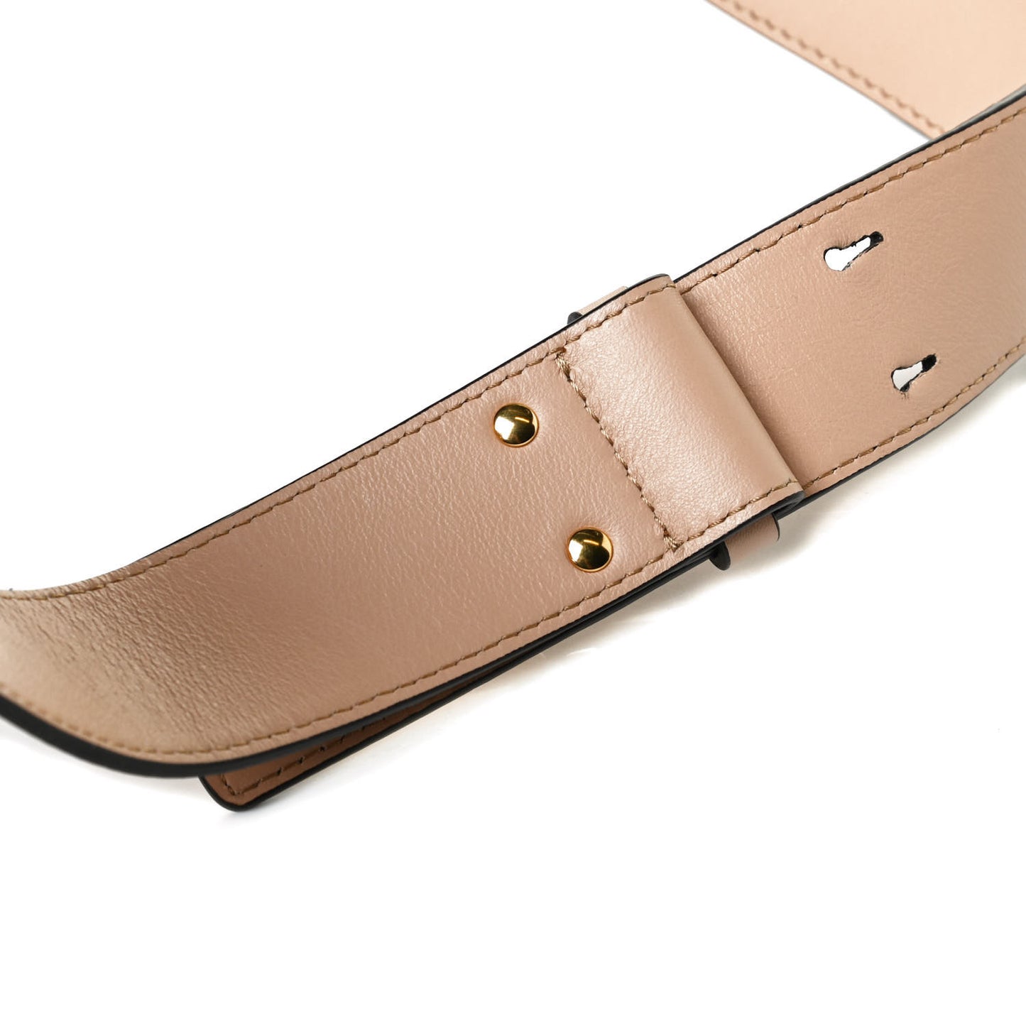 Calfskin Crocodile Embossed Small C Double Carry Nut