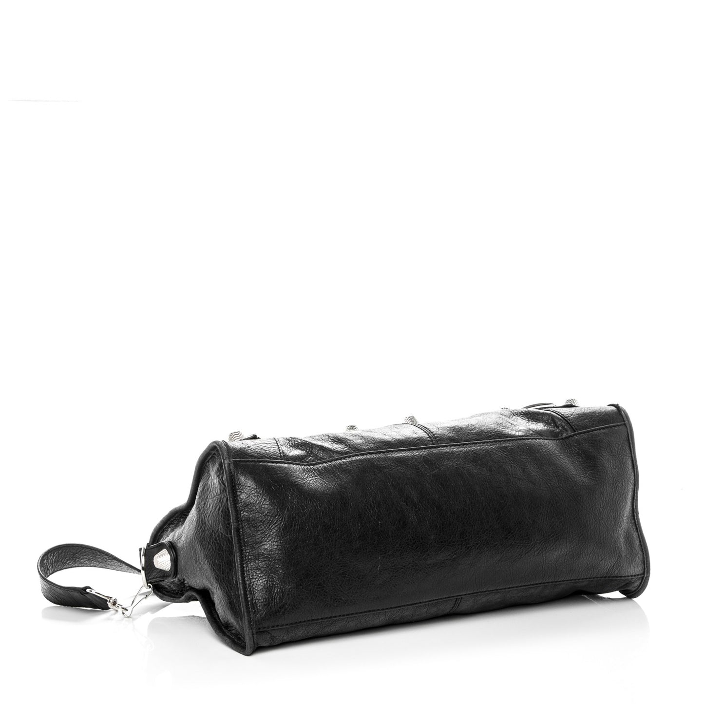 Agneau Giant 21 Silver Hardware Part Time Black
