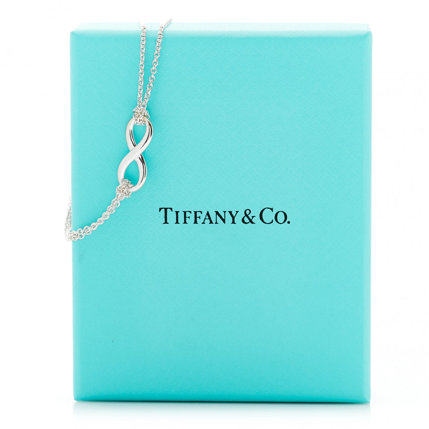 Sterling Silver Infinity Double Chain Bracelet