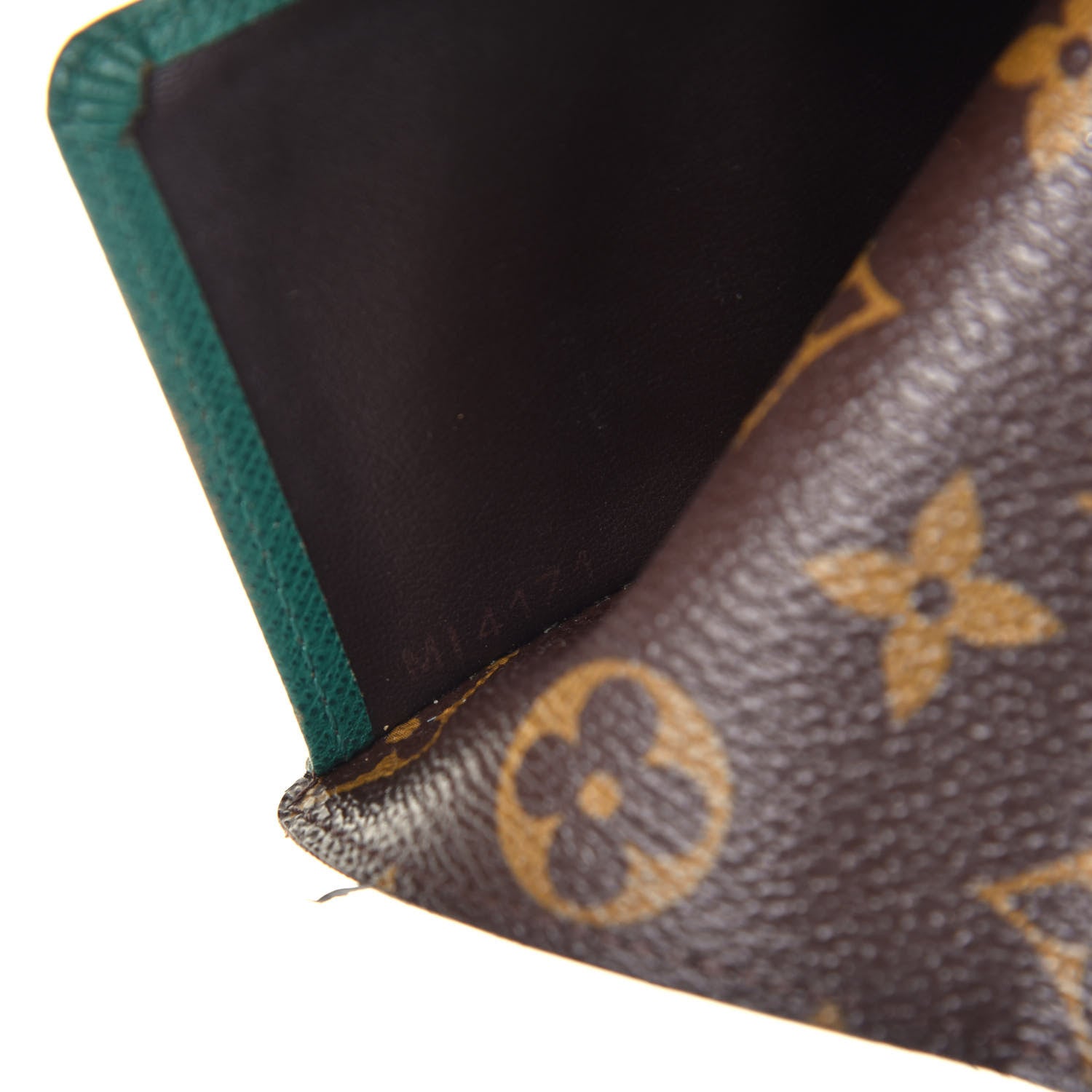 Louis Vuitton Monogram Compact Marie Wallet Vert 7 of 8