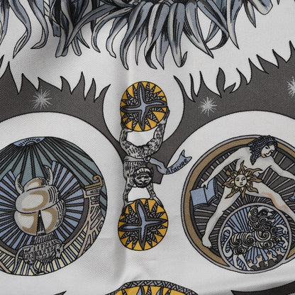 Hermes Silk Le Roy Soleil Scarf 90 6 of 7