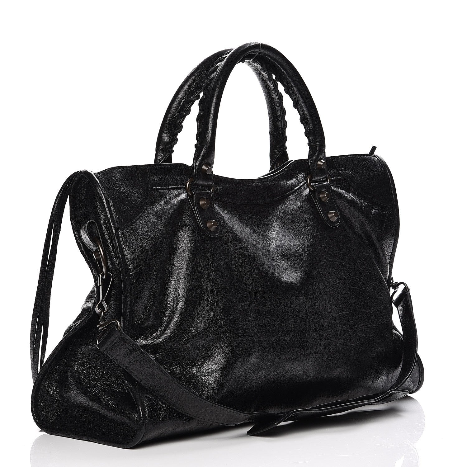 Balenciaga Agneau Classic Hardware City Black 4 of 8